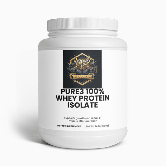 Pure3 100% Whey Protein Isolate (Chocolate)
